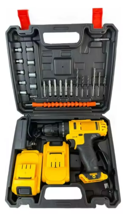 Taladro Electrico Inalambrico 2 Baterias